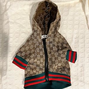 Gucci Dog Zip Up Jacket